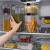 Household Kitchen Refrigerator Storage Box Food Fruit and Vegetable Crisper Grain Storage Organizer Sealed Crisper