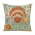 New Marine Life Linen Printed Pillowcase Sample Room Decoration Back Cushion Car Back Sofa Cushion