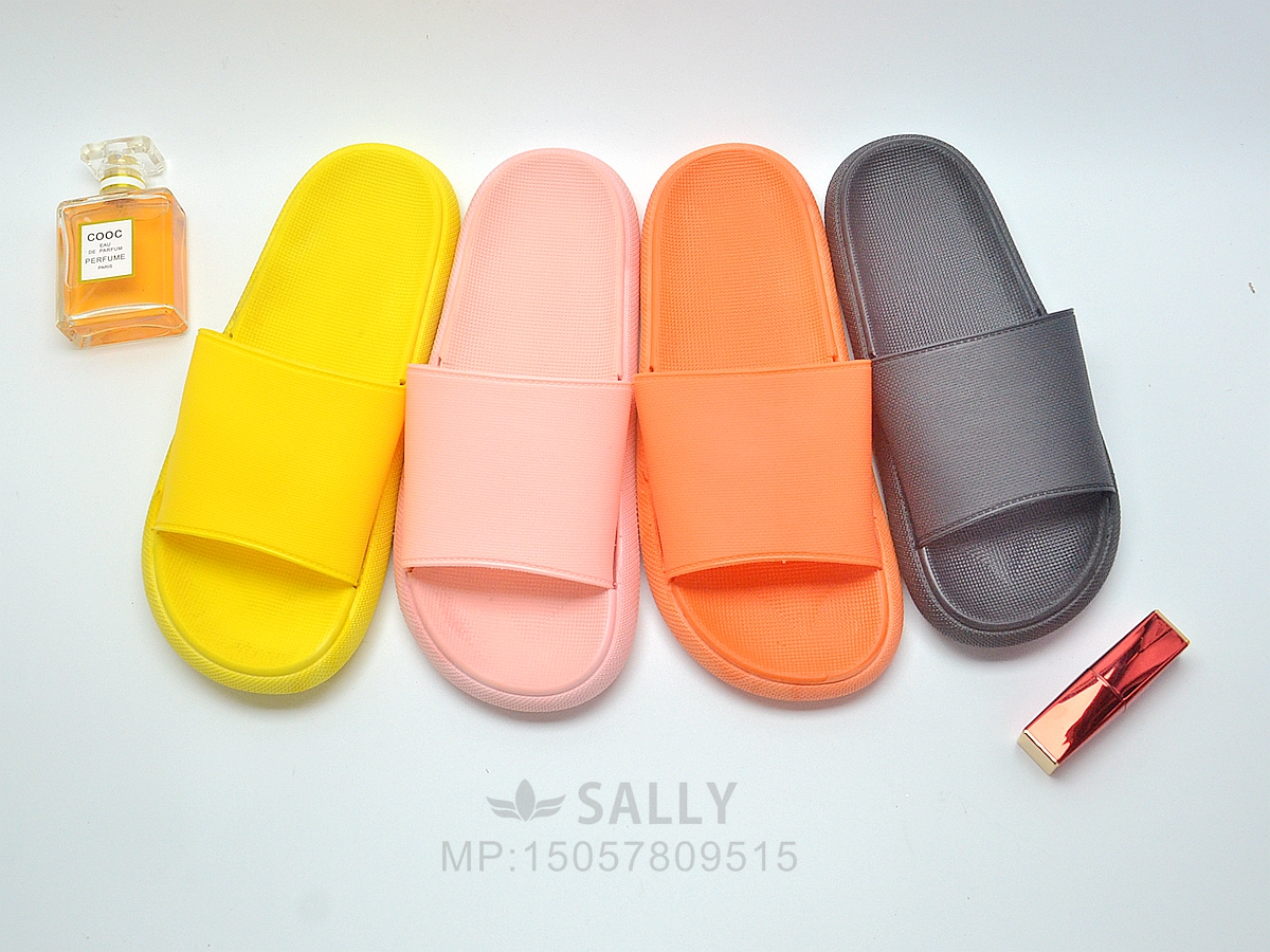 现货供应女段情侣款时尚一字拖网红爆款拖鞋室内室外沙滩拖鞋