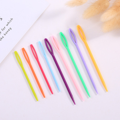 Hot Sale Sewing Needle Plastic Sewing Needle Weaving Tools Sweater Needle General Merchandise Factory Wholesale