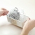 Y86-YJ114 Desktop Binaural Snack Storage Hollow Rectangular Basket Sundries Storage Box Plastic Basket Storage Basket