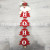 Factory Direct Sales Christmas Decoration Christmas Gift Christmas Pendant Welcome Hoho Hanging