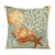 New Marine Life Linen Printed Pillowcase Sample Room Decoration Back Cushion Car Back Sofa Cushion