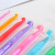 Supply Plastic Color Crochet High-Grade Sweater Needle Crystal Crochet Knitting Tools Milky White Crochet Wholesale