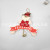 Factory Direct Sales Christmas Decoration Christmas Pendant Word Plate Elderly Pendant Iron Bell Pendant Language Can Be Changed