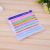 Plastic Crochet Set Color Sweater Needle DIY Handmade Single-Head Weaving Tools Factory Wholesale