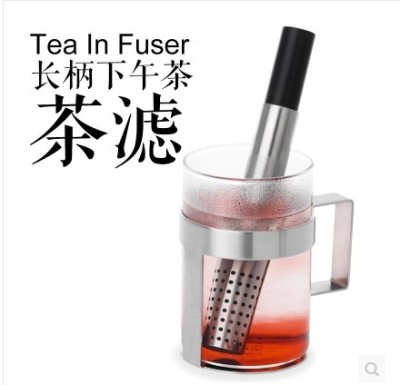 304 Stainless Steel Movable Tea Stick Tea Strainer Creative Tea Making Device Tea Bar Or Tea Filter Tea Filter Filer Tea Net