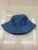 Spring New Denim Starry Printing Bucket Hat Bucket Hat. Korean Casual Foldable Basin Hat.