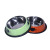 Factory Direct Supply Stainless Steel Bowl Color Stainless Steel Dog Bowl Pet Cat Bowl Fun Bowl Pet Bowl