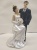 Cake Decoration Groom Bride Wedding Couple Valentine's Day Gift Home Decoration Student Doll Resin Toy