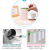 High-End Magnetic Cup Gargle Cup Wall-Mounted Tooth Cup Punch-Free Inverted Plastic Cup