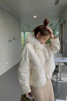 ASM Anna Little Wild Horse ~ Fashion Short Imitation Fox Fur Jacket 2020 New Young Fur for Women