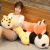 Cute Caterpillar Doll Crab Panda Giraffe Pillow Length Doll Pillow Stuffed Doll Wholesale