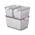 Y59-1018-3 Large Capacity Refrigerator Dedicated Fresh-Keeping Box Vegetables Fruit Storage Box Food Frozen Sealed Box