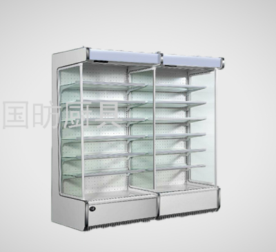 17au/GF-6500 Convenience Store Wind Screen Counter Drinks Refrigerated Cabinet Yogurt Air-Cooled Wind Screen Counter Lunch Box Freezer