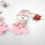 Factory Direct Sales Christmas Decoration Christmas Gift Christmas Pendant Small Fabric Pendant Pink Series