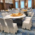 Star Hotel European-Style Wedding Banquet Table Cloth Chair Cover Banquet Center Wedding Thickened Elastic Chair Cover
