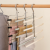 Cross-Border New Arrival Multi-Layer Household Pants Rack Scarf Storage Space-Saving Clothes Rack