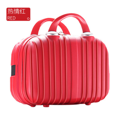Suitcase Set Trolley Case Cosmetic Case Luggage 14-Inch Suitcase Women's Convenient Customizable Delivery Zmx1