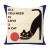 Linen Digital Printing Cat Pattern Pillow Cover without Core Sofa Living Room Cushions Car Back Pillow