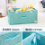 Oxford Cloth Double Lid Large Size Clothing Storage Box with Lid Foldable Underwear Storage Box Toy Clothes Storage Box