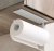 Carbon Steel Tissue Rack Punch-Free Paper Towel Shelf Kitchen Paper Rack Storage Rack Roll Stand Shelf