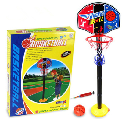 Children's Basketball Stand with Basketball Tire Pump Children's Sports Taobao Hot Selling Toys