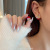 Rich Earrings Sterling Silver Needle Pearl Earrings Red Set with Diamonds Elegant Korean High Sense New Year Earrings