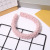 Autumn and Winter New Ins Candy Color Wide-Edged Headband Warm Lamb Wool Velvet Headband Girl Cute Minimalistic Headdress