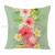 Nordic Plant Flower Linen Digital Printed Pillowcase Sofa Cushion Living Room Cushions Bedroom Bay Window Pillow