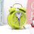 Creative Zipper Tower Series 4-Inch Metal Bell Alarm Clock Student Children Lazy Bedside Simple Fashion Desk Clock