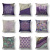 Purple Cartoon Modern Minimalist Linen Pillow Cover Personalized Office Home Car Cushion Cushion Cover