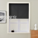 百叶窗帘厨房防油防水拉帘半遮阳卫生间窗户遮光家用卷帘