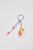 Gift Net Red Toy Unicorn Pendant Rainbow Horse Keychain Xu Rainbow Colorful Unicorn Silicone Doll
