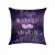 Purple Cartoon Modern Minimalist Linen Pillow Cover Personalized Office Home Car Cushion Cushion Cover