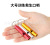 Colorful Mini Multi-Purpose Outdoor Survival Whistle Aluminum Alloy Buckle Whistle in Stock Factory Direct Sales