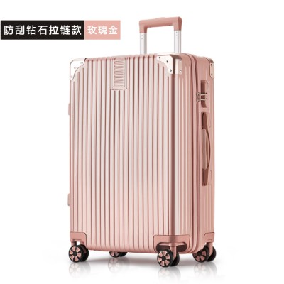 SOURCE Factory Wholesale Luggage Trolley Case Universal Wheel Student Female Male Password Suitcase Custom B63l