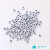 Acrylic White Background with Star-Pattern Flat Beads DIY Ornament Accessories Handmade Necklace Bracelet String Beads Accessories