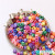 Acrylic Color Background White English Letter Beads DIY Handmade Beaded Material Bracelet Ornament