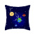 New Hand Painted Starry Sky Universe Pillow Cover Home Sofa Cushion Car Back Cushion Covers Wholesale
