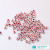 Acrylic White with Red Heart Square Scattered Beads Heart Beads Handmade DIY Bracelet Necklace Accessories Material