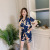 20 New Korean Style Summer Short Sleeve Pajamas Women's Cardigan Suit Casual Artificial Silk Shorts Home Wear Factory Wholesale