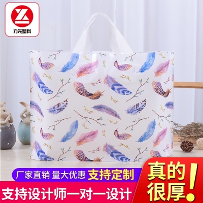 Bag Wholesale Exquisite Plastic Handbag Clothing Store Collect Clothes Shopping Bag Packaging Gift Bag Packing Bag