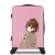 Factory Direct Sales Cartoon Trolley Case 20-Inch 22-Inch Password Suitcase Beautiful Girl Pattern Cute Boarding Bag 201