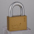CH-BS50 Chrome 50mm Iron Locks Sowan Square Lock Iron Lock Body Copper Core 4 Pieces Nickel Plated Big Key