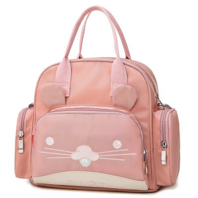 New Style Handbags for Moms Multi-Functional Fashion Baby Bag Backpack Large Capacity Diaper Bag Custom Logo