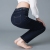 Fleece-Lined Thick Jeans Women's Fall Winter Fashion Mom Pants Stretch All-Matching Middle-Aged Women's Pants High Waist Large Straight-Leg Pants