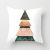 Christmas Amazon Hot Sale Nordic Style Peach Skin Fabric Pillow Cover Car Home Sofa Cushion Throw Pillowcase