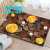 STAR MAT Nordic Series Kitchen Bathroom Bedroom Living Room Combination Floor Mat Table Carpet Bedside Carpet