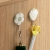 Z49-960 New Creative Clothes Hook Plastic Hook Nordic Simple Sticky Hook Strong behind the Door Kitchen Sticky Hook